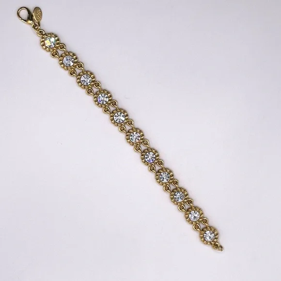 Joan Rivers Vintage Crystal Rhinestone Bracelet 7 1/2 Like New - Picture 7 of 9